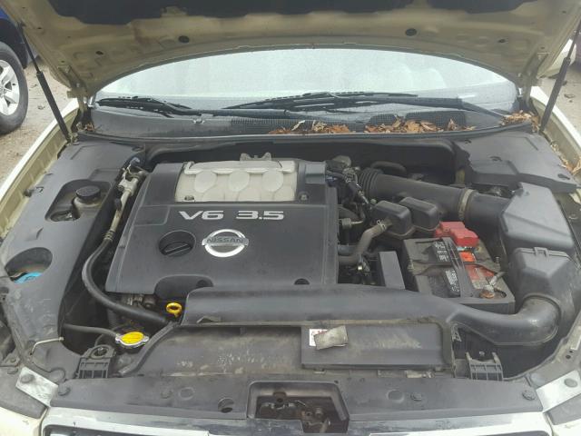 1N4BA41E74C827737 - 2004 NISSAN MAXIMA SE GOLD photo 7