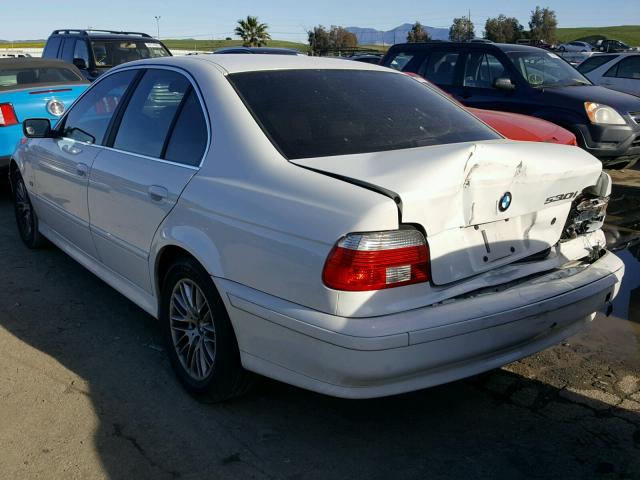 WBADT63442CH91791 - 2002 BMW 530 I AUTO WHITE photo 3