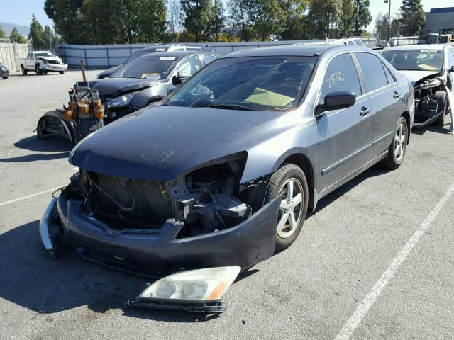 1HGCM56673A034835 - 2003 HONDA ACCORD EX GRAY photo 2