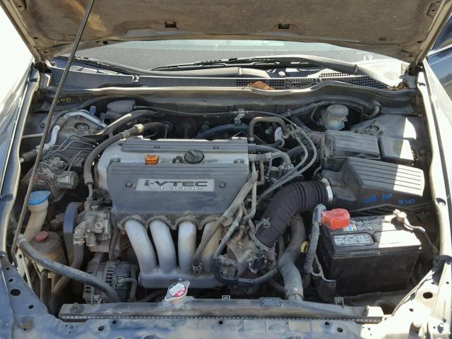 1HGCM56673A034835 - 2003 HONDA ACCORD EX GRAY photo 7