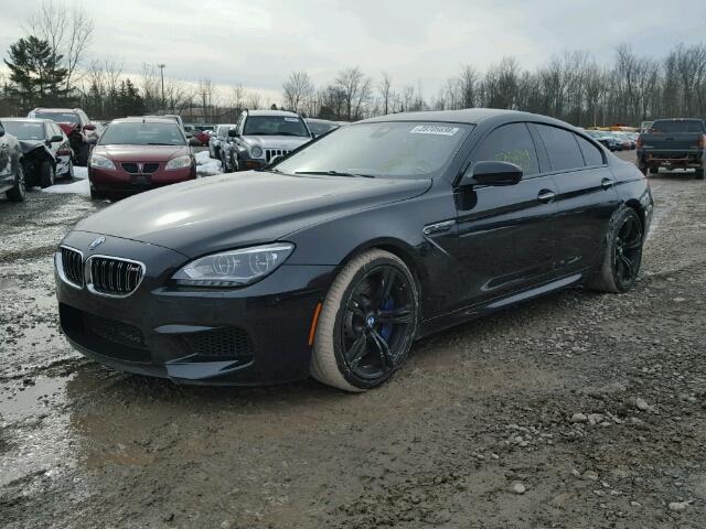 WBS6C9C53FD467727 - 2015 BMW M6 GRAN CO BLACK photo 2