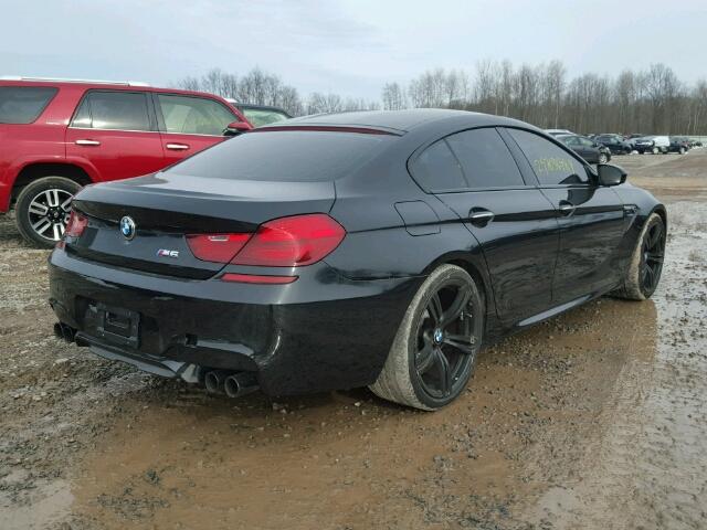 WBS6C9C53FD467727 - 2015 BMW M6 GRAN CO BLACK photo 4