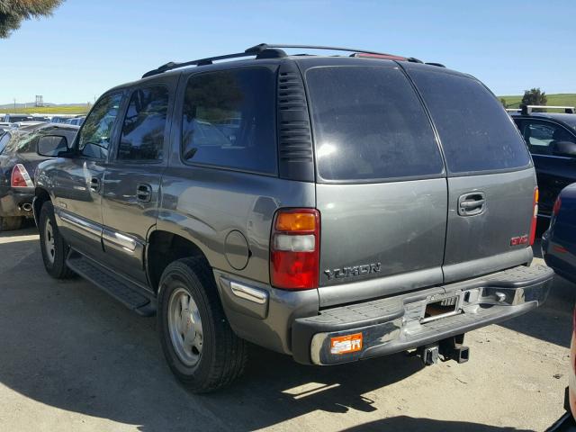 1GKEK13T3YJ110417 - 2000 GMC YUKON GRAY photo 3