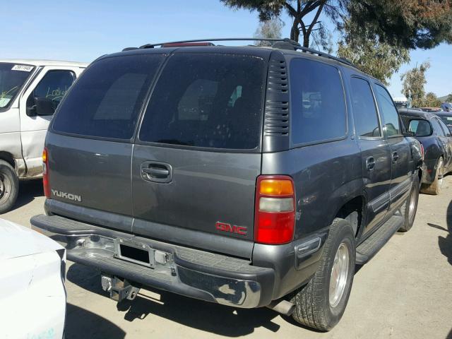 1GKEK13T3YJ110417 - 2000 GMC YUKON GRAY photo 4