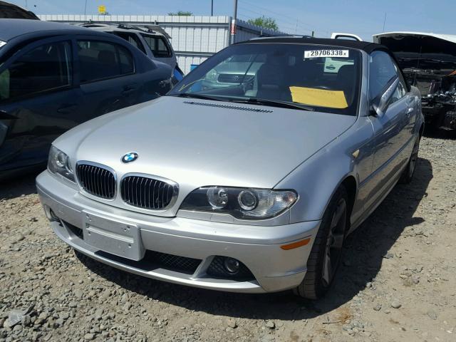 WBABW33416PX85939 - 2006 BMW 325 CI SILVER photo 2