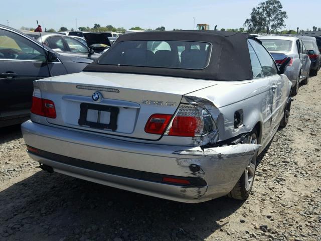 WBABW33416PX85939 - 2006 BMW 325 CI SILVER photo 4