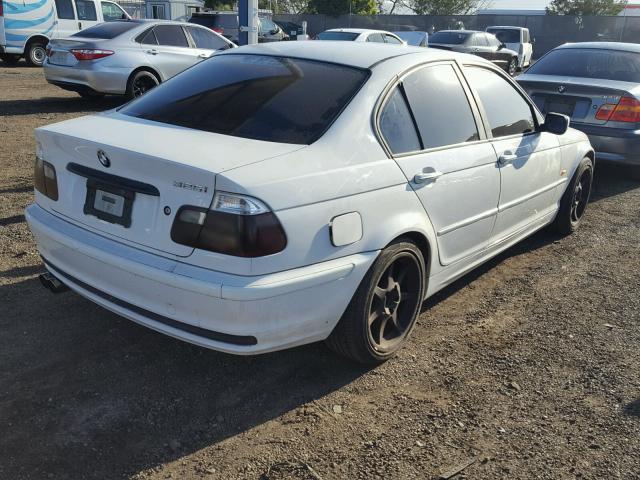 WBAAV33491FU88642 - 2001 BMW 325 I WHITE photo 4