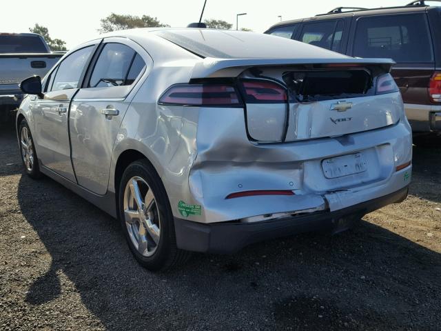 1G1RD6E42FU132309 - 2015 CHEVROLET VOLT SILVER photo 3