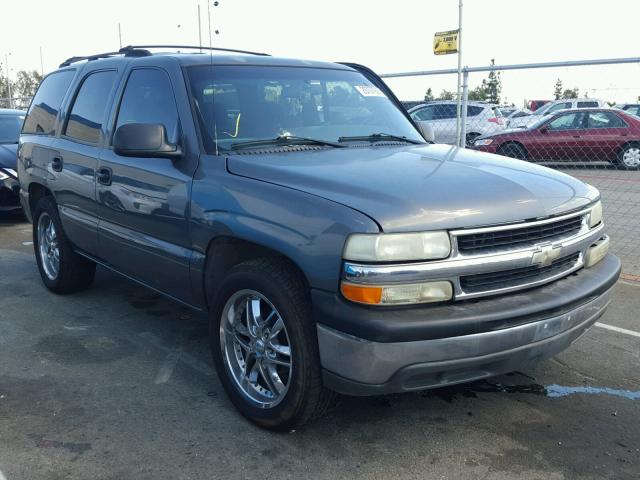 1GNEC13T51R220618 - 2001 CHEVROLET TAHOE C150 GRAY photo 1