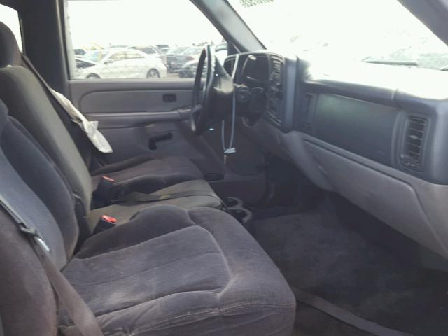 1GNEC13T51R220618 - 2001 CHEVROLET TAHOE C150 GRAY photo 5