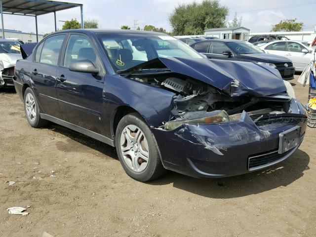 1G1ZS51826F128483 - 2006 CHEVROLET MALIBU LS ლურჯი ფოტო 1