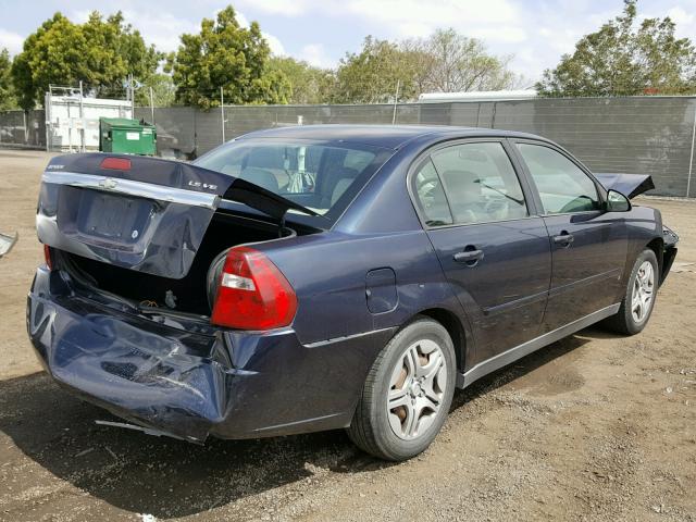 1G1ZS51826F128483 - 2006 CHEVROLET MALIBU LS ლურჯი ფოტო 4
