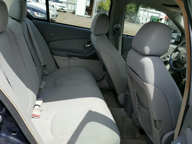 1G1ZS51826F128483 - 2006 CHEVROLET MALIBU LS ლურჯი ფოტო 6