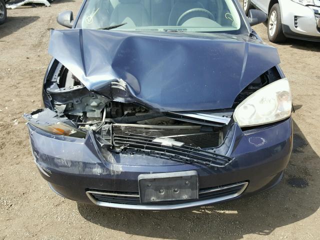 1G1ZS51826F128483 - 2006 CHEVROLET MALIBU LS ლურჯი ფოტო 7