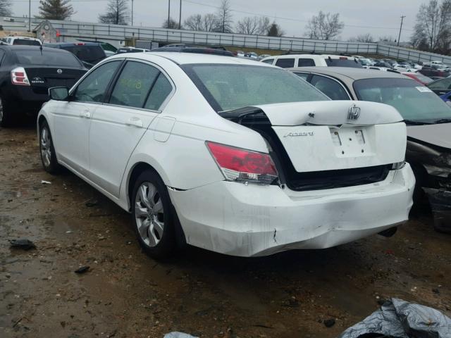 1HGCP26818A161742 - 2008 HONDA ACCORD EXL WHITE photo 3