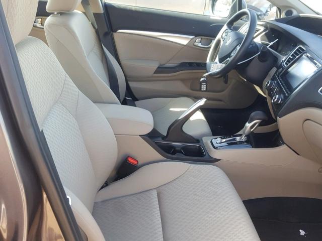 2HGFB2F87EH553357 - 2014 HONDA CIVIC EX Qəhvəyi foto 5
