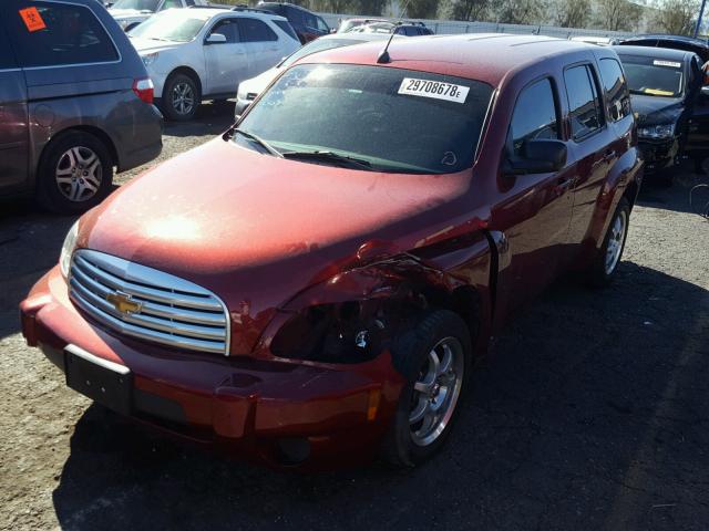 3GNDA13D38S631730 - 2008 CHEVROLET HHR LS MAROON photo 2
