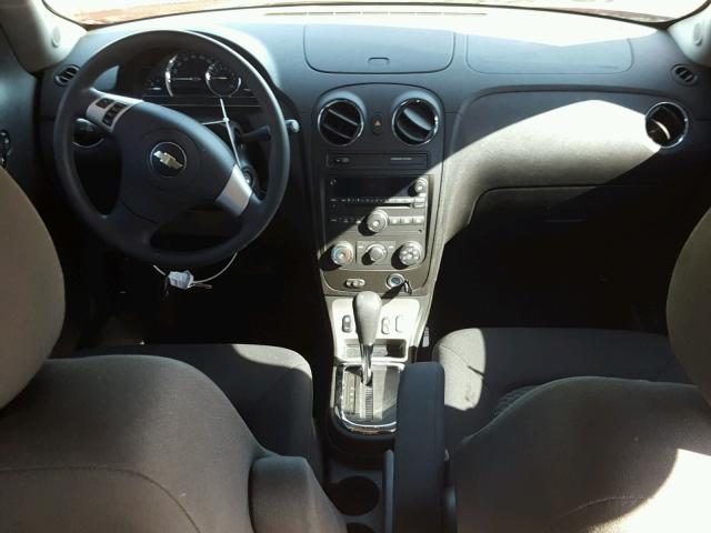 3GNDA13D38S631730 - 2008 CHEVROLET HHR LS MAROON photo 9