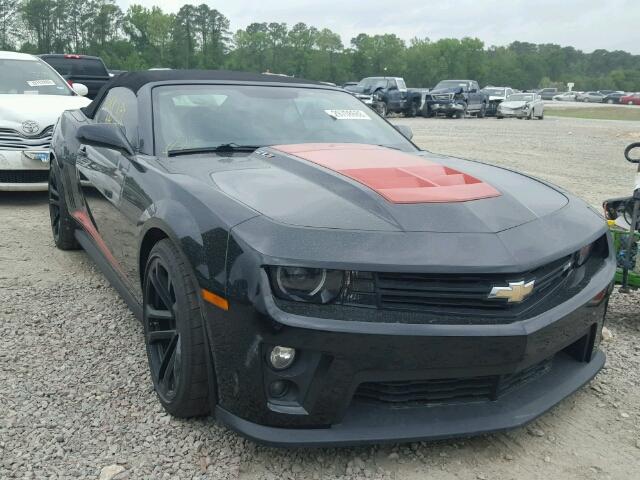 2G1FL3DP2D9805688 - 2013 CHEVROLET CAMARO ZL1 BLACK photo 1