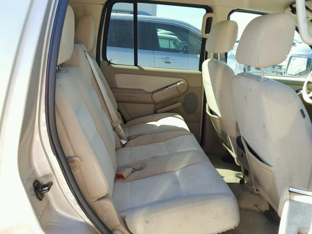 1FMEU73E57UB51988 - 2007 FORD EXPLORER X BEIGE photo 6