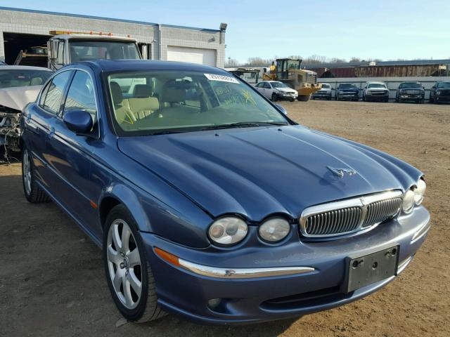 SAJEA51C04WD76083 - 2004 JAGUAR X-TYPE 3.0 BLUE photo 1