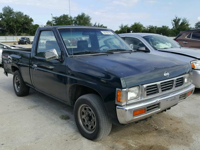 1N6SD11S8PC353000 - 1993 NISSAN TRUCK SHOR GREEN photo 1