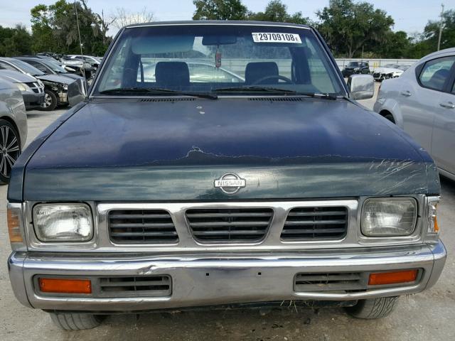 1N6SD11S8PC353000 - 1993 NISSAN TRUCK SHOR GREEN photo 9