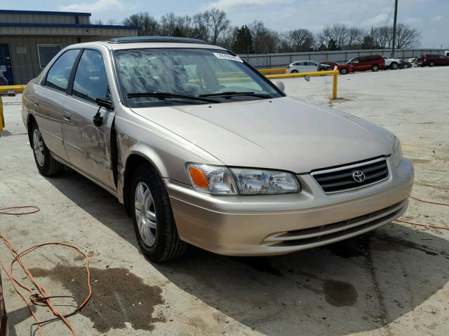 4T1BF22K91U115185 - 2001 TOYOTA CAMRY LE BEIGE photo 1