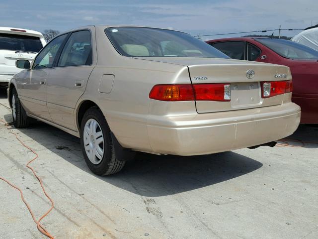 4T1BF22K91U115185 - 2001 TOYOTA CAMRY LE BEIGE photo 3