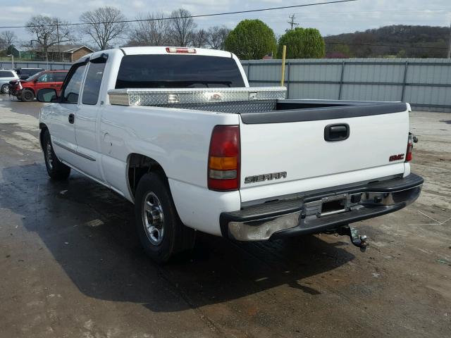 2GTEC19V131134736 - 2003 GMC NEW SIERRA WHITE photo 3