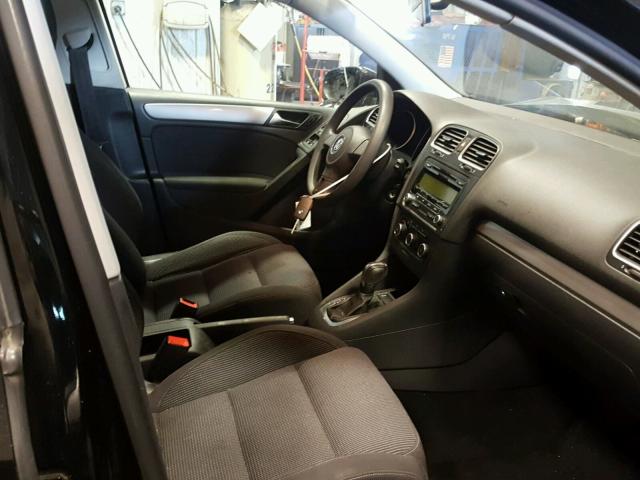 WVWDA7AJ0BW345852 - 2011 VOLKSWAGEN GOLF 黑色 照片 5