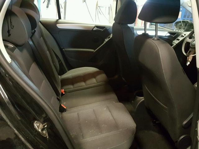 WVWDA7AJ0BW345852 - 2011 VOLKSWAGEN GOLF 黑色 照片 6