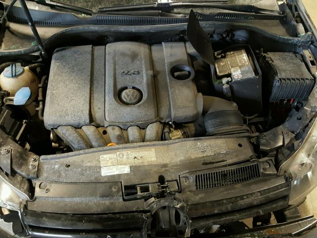 WVWDA7AJ0BW345852 - 2011 VOLKSWAGEN GOLF 黑色 照片 7