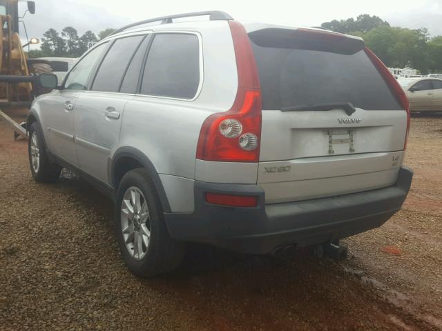 YV1CZ852051209424 - 2005 VOLVO XC90 V8 SILVER photo 3