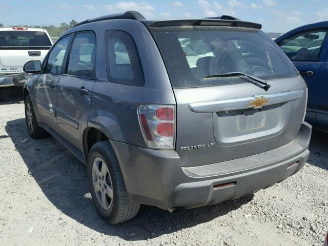 2CNDL13F666123473 - 2006 CHEVROLET EQUINOX LS SILVER photo 3