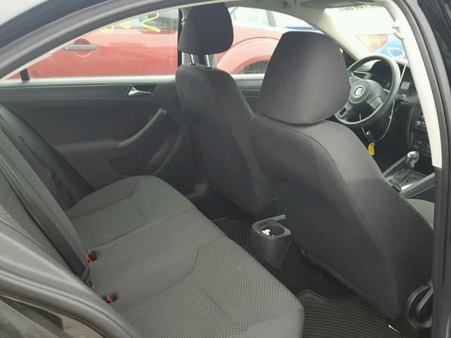 3VW2K7AJXCM307189 - 2012 VOLKSWAGEN JETTA BASE შავი ფოტო 6