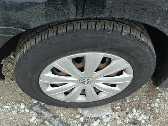 3VW2K7AJXCM307189 - 2012 VOLKSWAGEN JETTA BASE შავი ფოტო 9
