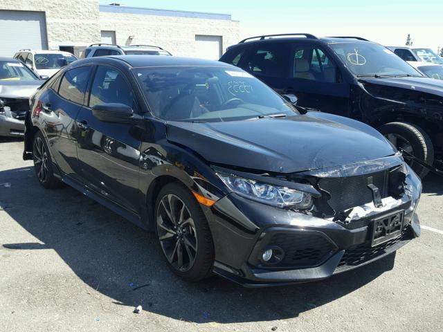 SHHFK7G45HU230652 - 2017 HONDA CIVIC SPOR BLACK photo 1
