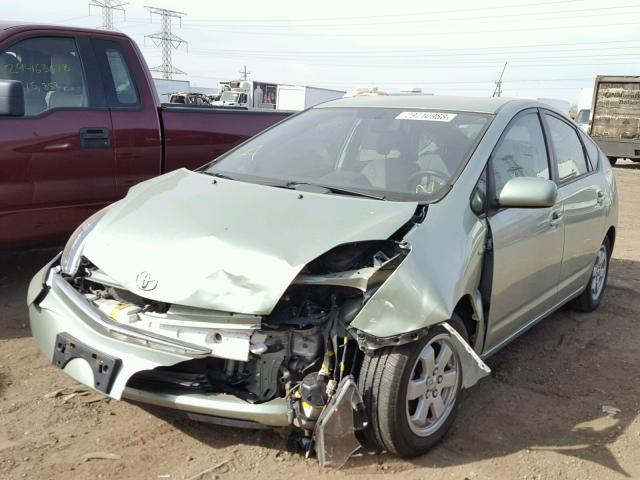 JTDKB20U197869874 - 2009 TOYOTA PRIUS GREEN photo 2