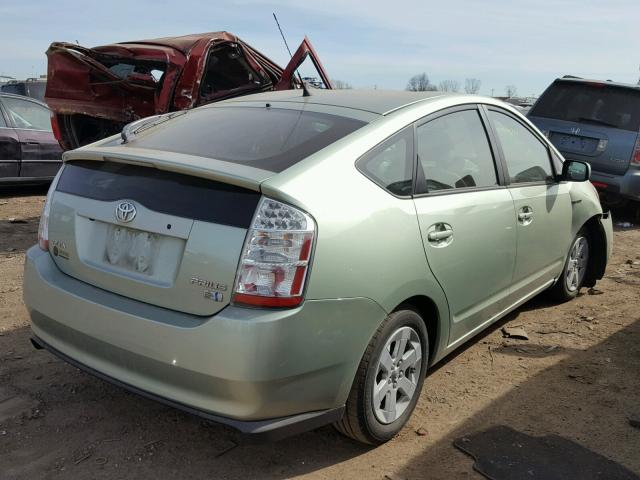 JTDKB20U197869874 - 2009 TOYOTA PRIUS GREEN photo 4