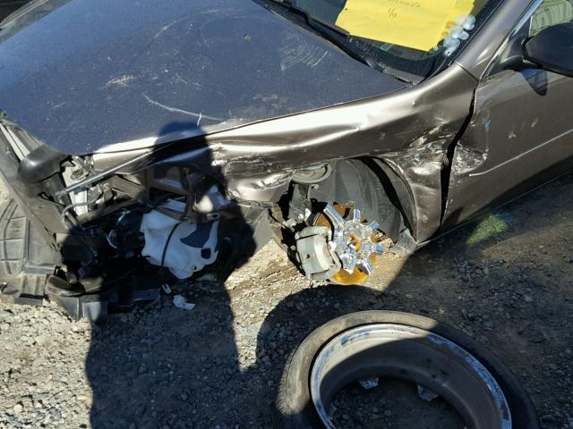 1G1ZB5E00CF331758 - 2012 CHEVROLET MALIBU LS BROWN photo 9