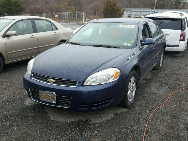 2G1WB58K079206130 - 2007 CHEVROLET IMPALA LS BLUE photo 2