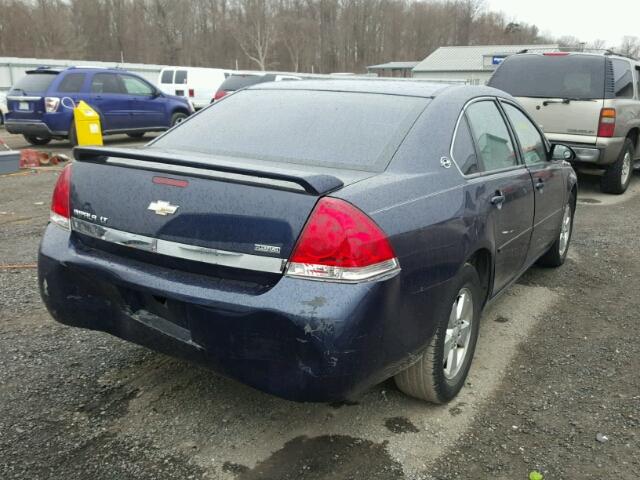 2G1WB58K079206130 - 2007 CHEVROLET IMPALA LS BLUE photo 4