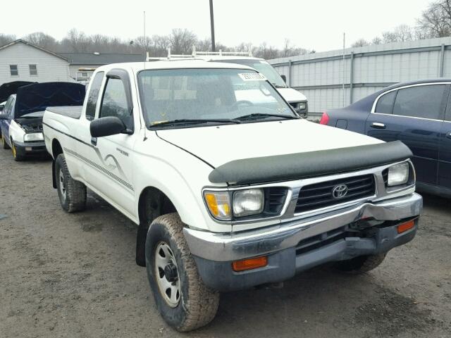 4TAWN72N4VZ302337 - 1997 TOYOTA TACOMA XTR WHITE photo 1