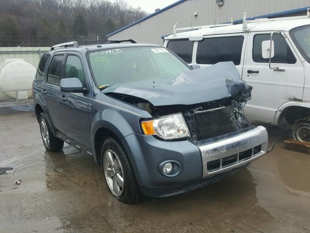 1FMCU9E73CKB10461 - 2012 FORD ESCAPE LIM BLUE photo 1