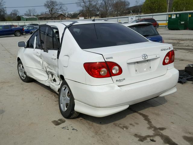 2T1BR32E06C620497 - 2006 TOYOTA COROLLA CE WHITE photo 3