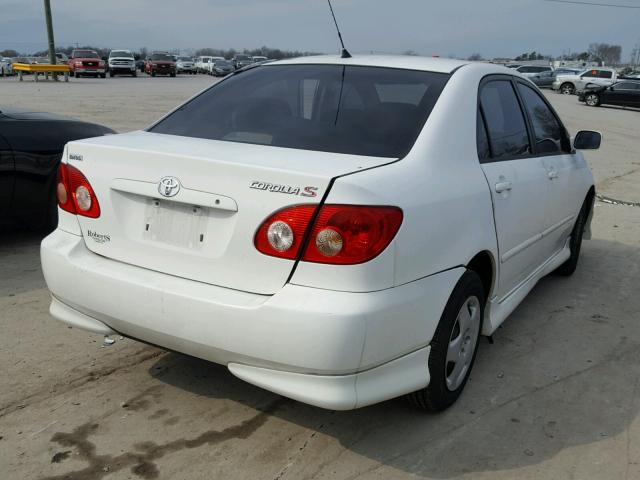 2T1BR32E06C620497 - 2006 TOYOTA COROLLA CE WHITE photo 4