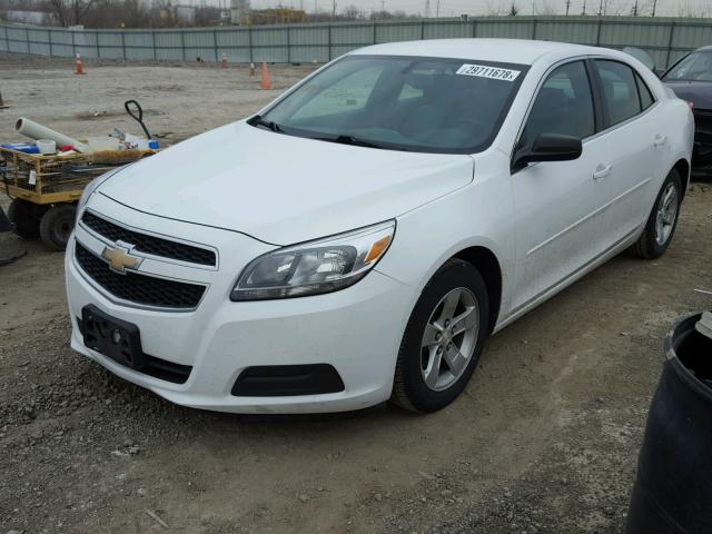 1G11B5SA2DF352381 - 2013 CHEVROLET MALIBU LS 白色 照片 2