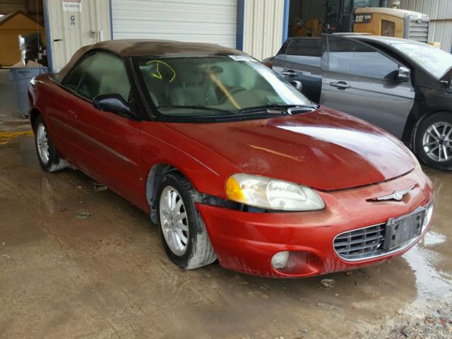 1C3EL55R12N160772 - 2002 CHRYSLER SEBRING LX TWO TONE photo 1