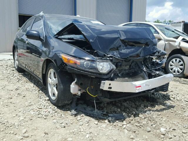 JH4CU2F69AC036700 - 2010 ACURA TSX BLACK photo 1